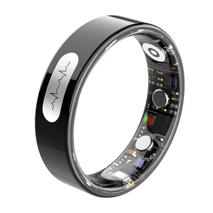 Linerau R08 Blood Glucose ECG/EKG Blood Pressure Monitoring AI Health Analysis Smart Ring