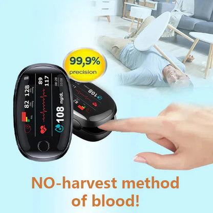 🔥Final 3 Hours : Only Limited Stock Left🏆Aurora Tech™ Non-Invasive Blood Glucose Meter 99.9% Accuracy （Mayo Clinic Recommended）
