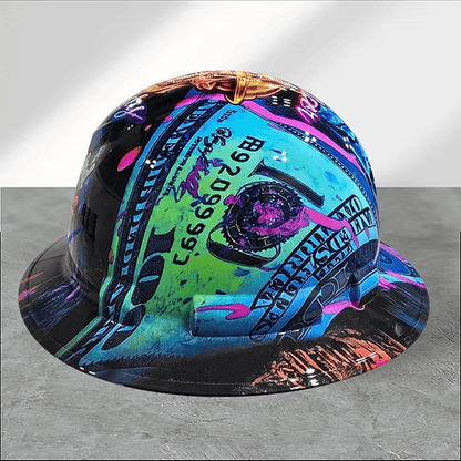 🔥Father‘s Day 50% OFF 👷‍♂️ Blue Collar Daddy Hydro-Dipped Hard Hat