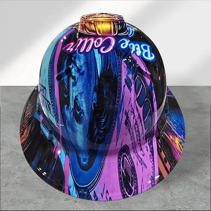 🔥Father‘s Day 50% OFF 👷‍♂️ Blue Collar Daddy Hydro-Dipped Hard Hat